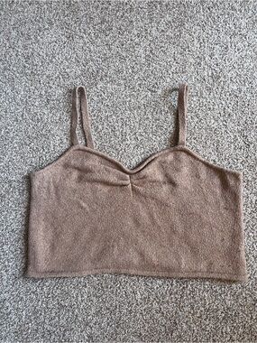 Madewell Soft Knit Brown Cami